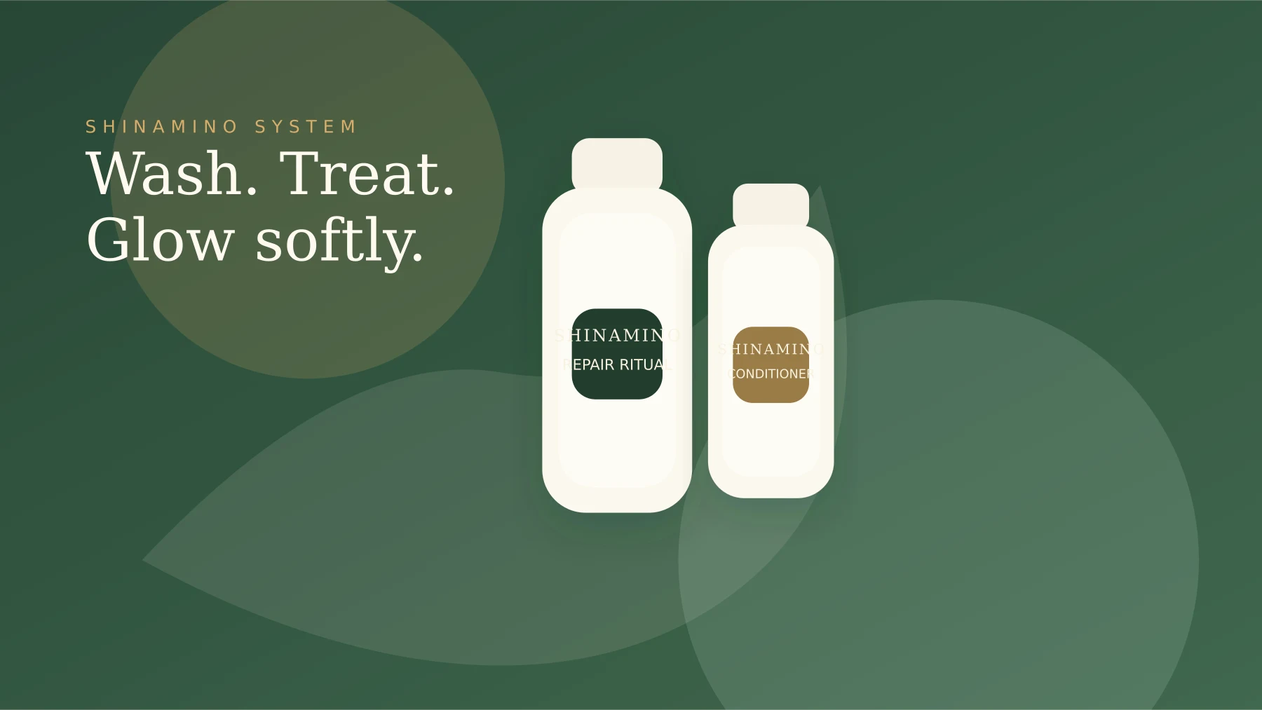 Botanical haircare, shaped for daily rituals.